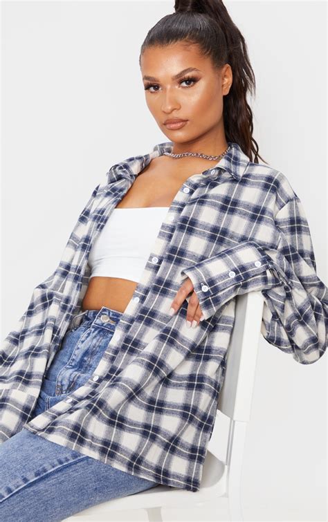 oversize flannel shirt